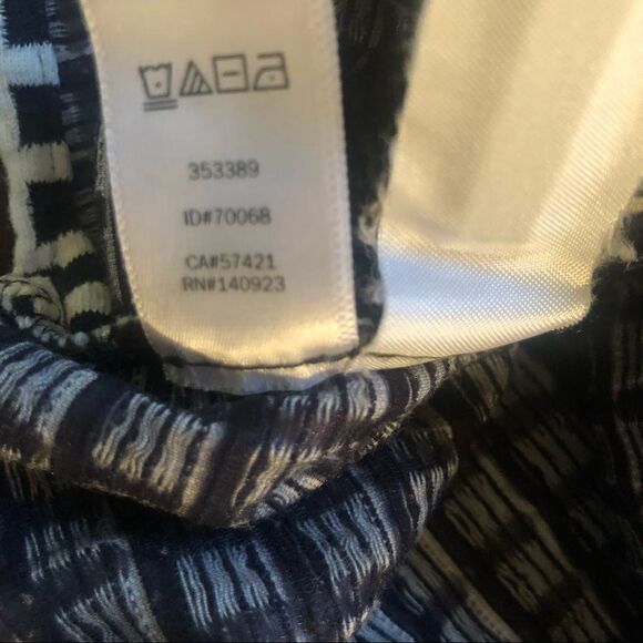 Lou & Grey Top, Checkered Pattern, Black/White M - Picture 4 of 4